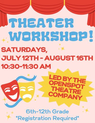 Theater workshop let by the openspot theatre company